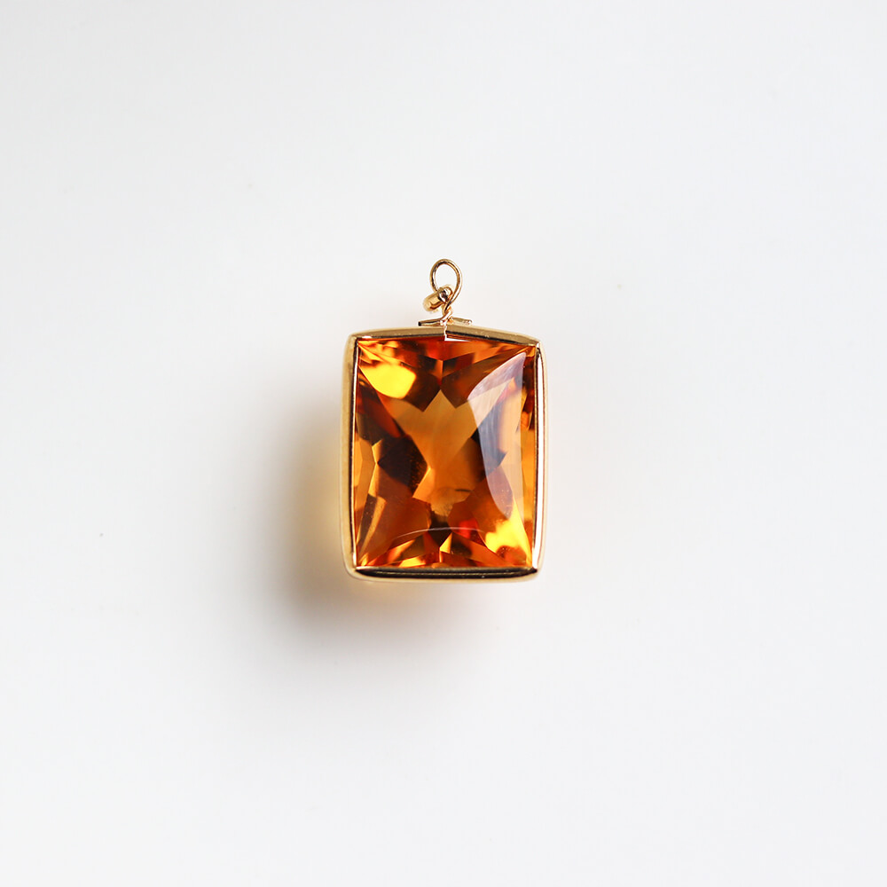 シトリン チャーム | K18〈Web限定〉