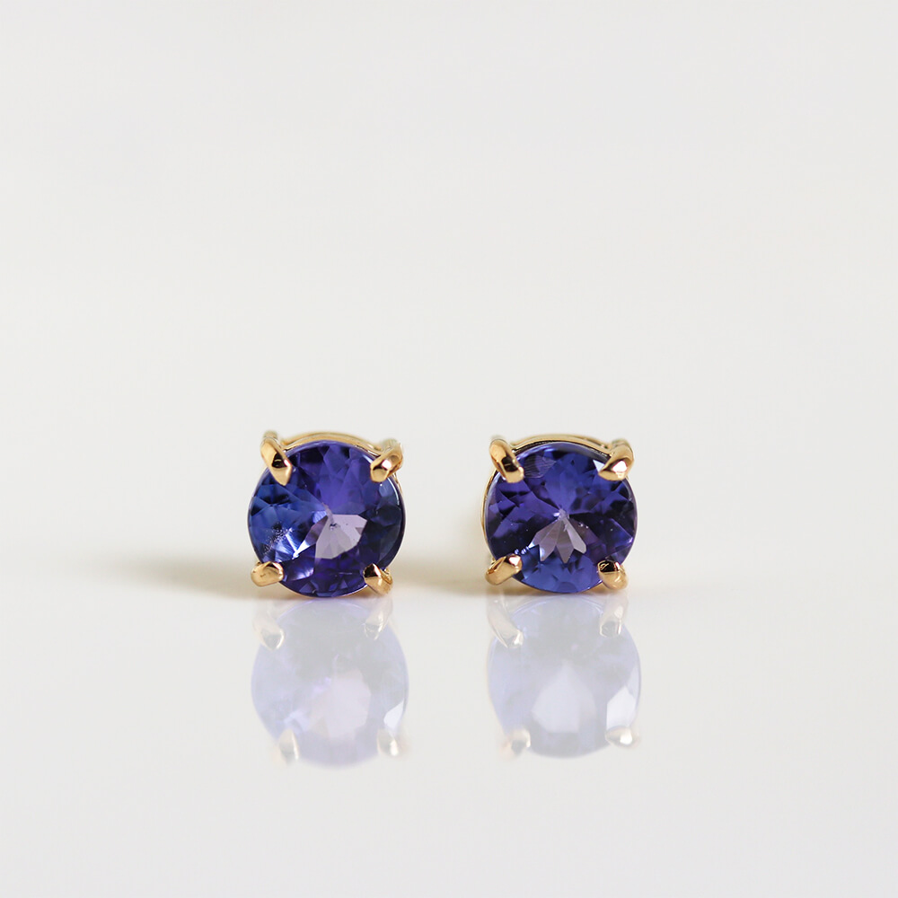 タンザナイト ピアス | K18〈Web限定〉