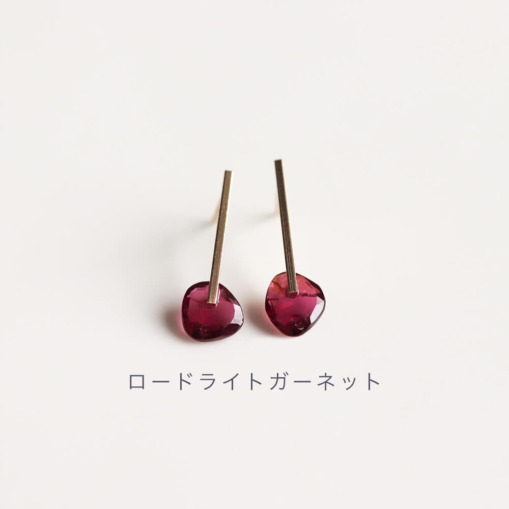 楽天市場】K10ペリドットピアス agete アガット アクセサリー