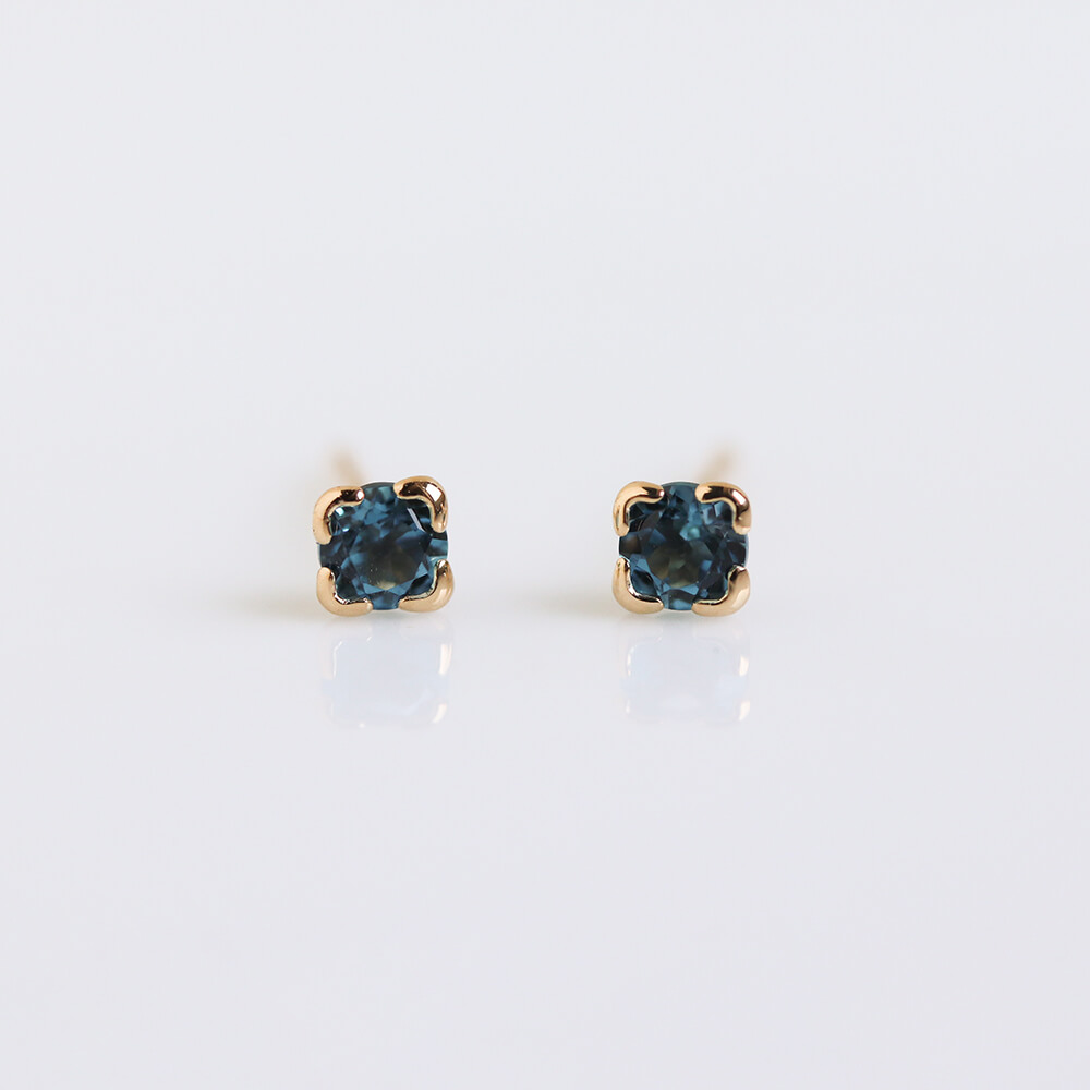 ロンドンブルートパーズ ピアス | K10YG  〈Web限定〉