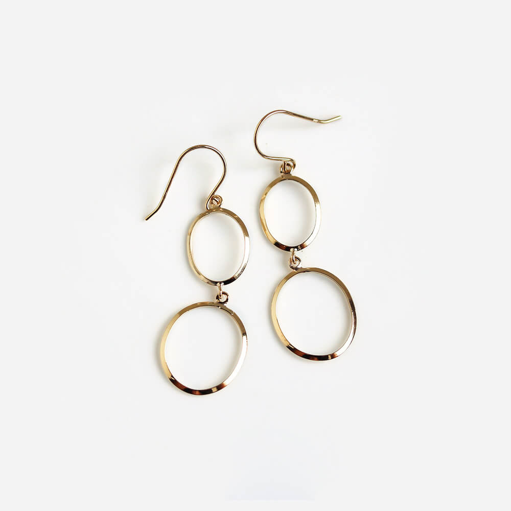 ゴールド フック ピアス | K18〈web限定〉