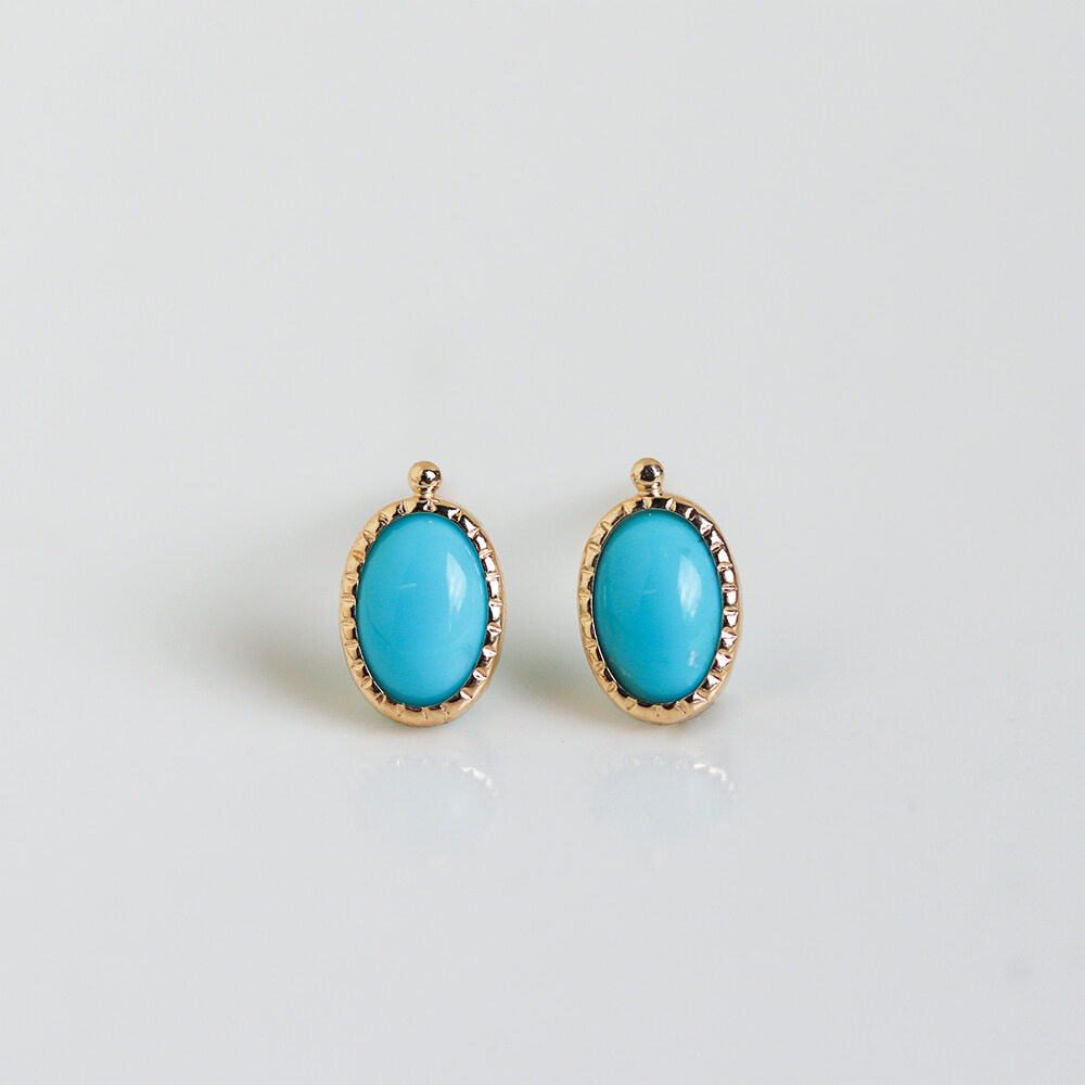 ターコイズ ピアス | K10YG〈Web限定〉