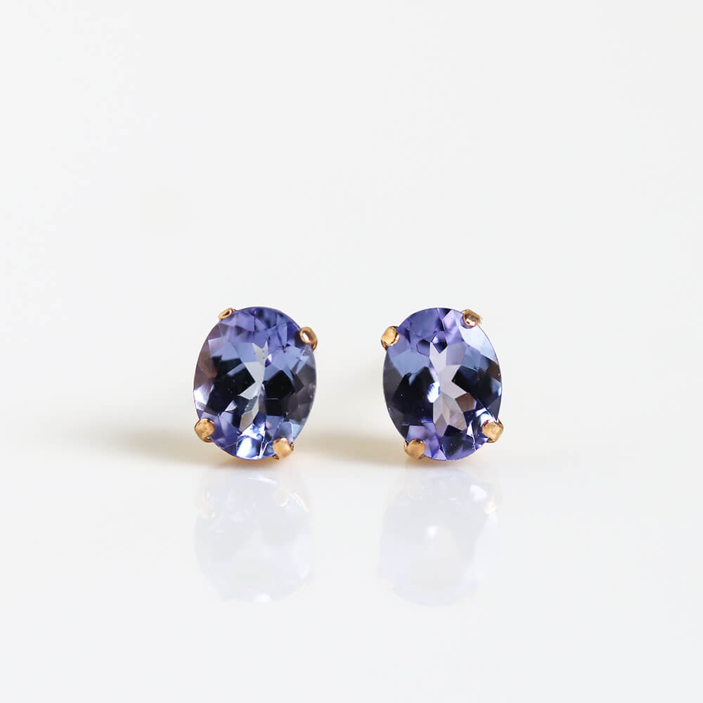 タンザナイト ピアス | K10YG〈Web限定〉