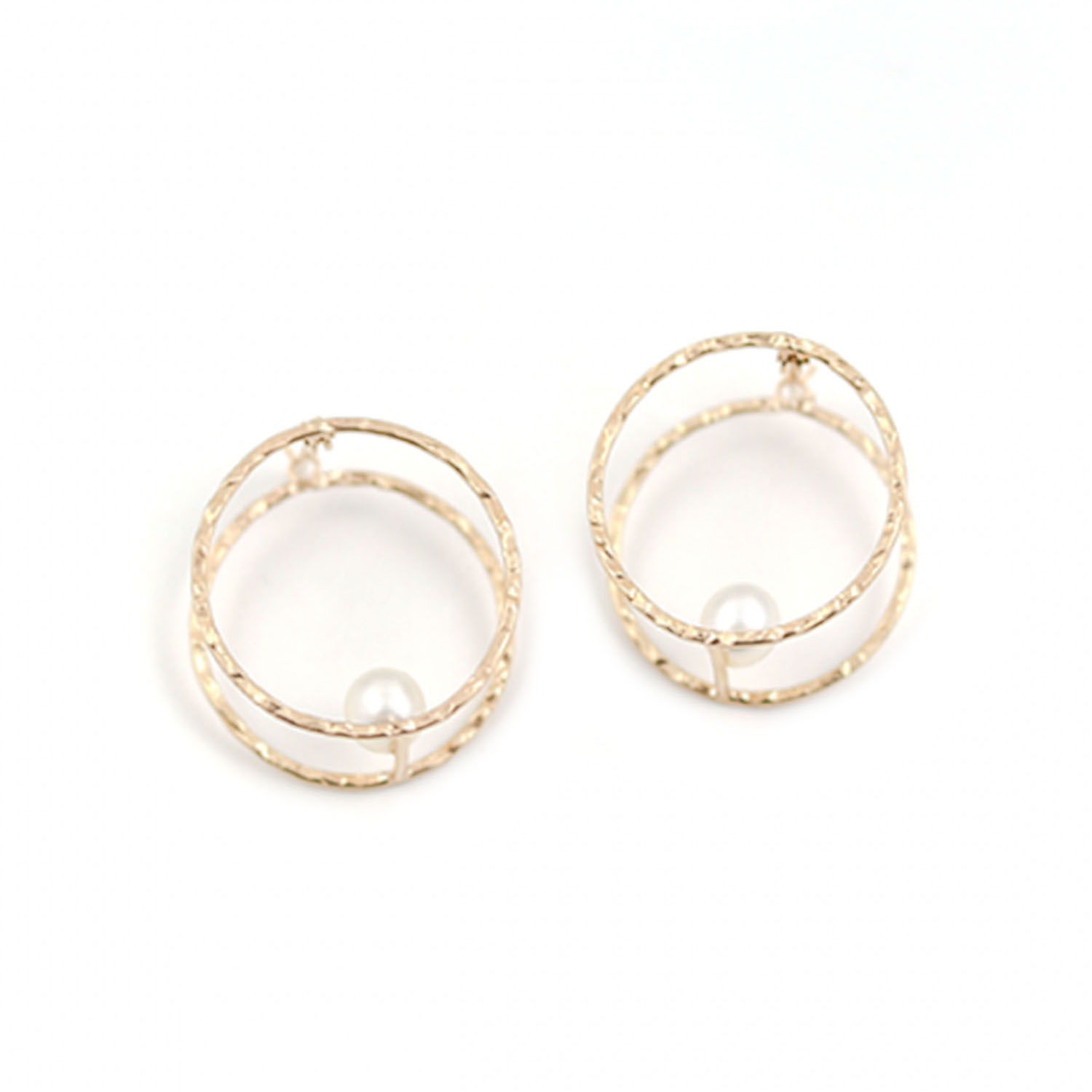 淡水パール スナップピアス | K10YG〈Web限定〉