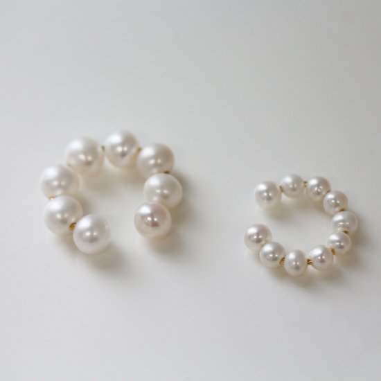 パール フープ イヤーカフ | SV925ゴールドプレーテッド〈Web限定〉