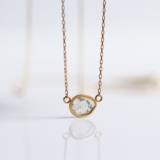 Slice Diamond Necklace | K14&K18YG〈Web限定〉