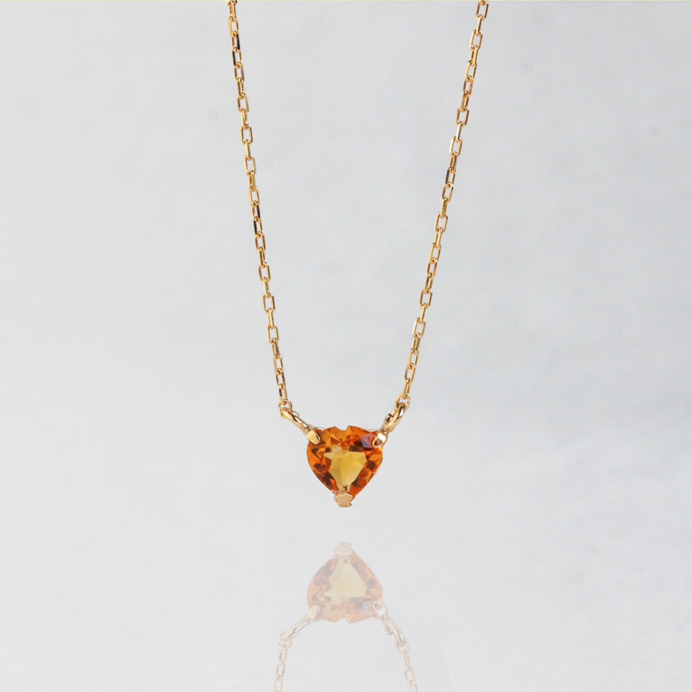 シトリン ネックレス | K10YG〈Web限定〉